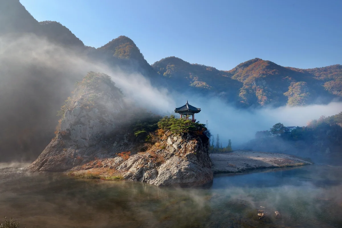 영동군 드라이브 코스 (출처 : 한국관광공사)