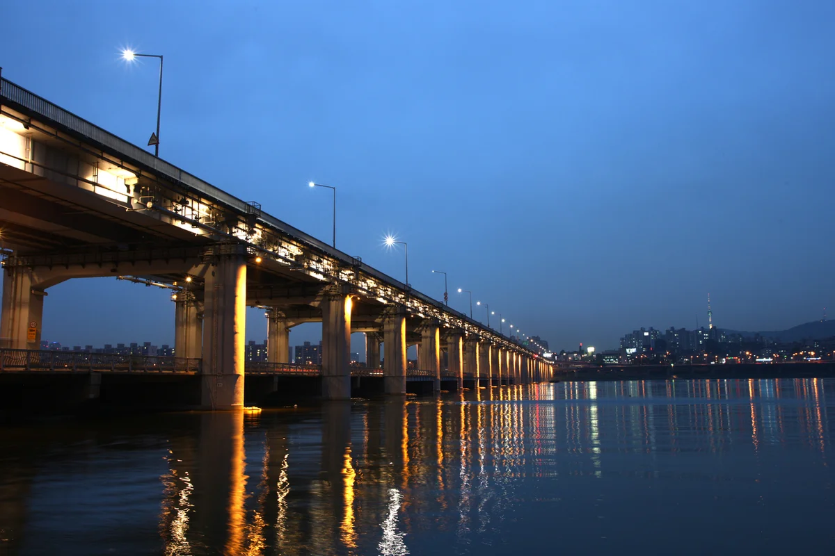 반포 한강공원 - 서울 여행 여행